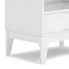 Harper - Bookcase With Storage - White
