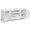 Kitchener - 60" Wide TV Media Stand - White