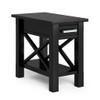 Kitchener - Narrow Side Table - Black