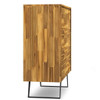 Lowry - Medium Storage Cabinet - Distressed Golden Wheat