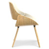Malden - Bentwood Dining Chair With Wood Back - Natural