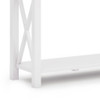 Kitchener - Console Sofa Table - White