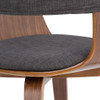 Lowell - Bentwood Dining Chair - Charcoal Gray