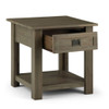 Monroe - End Table - Distressed Gray