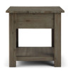 Monroe - End Table - Distressed Gray