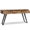 Lowry - Console Sofa Table - Distressed Golden Wheat
