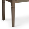 Waverly - Tufted Ottoman Bench - Denim Blue