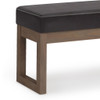 Milltown - Large Ottoman Bench - Tanners Brown