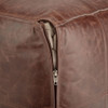 Sheffield - Square Pouf - Brown
