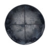 Connor - Round Pouf - Distressed Navy Blue