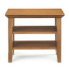Acadian - Narrow Side Table - Light Golden Brown