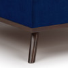Owen - Square Coffee Table Storage Ottoman - Blue