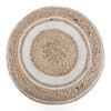 Serena - Round Braided Pouf - Natural