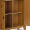 Redmond - Low Storage Cabinet - Light Golden Brown