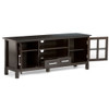 Kitchener - Wide TV Media Stand - Hickory Brown