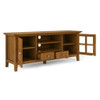 Acadian - TV Media Stand - Light Golden Brown