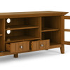Acadian - TV Media Stand - Light Golden Brown