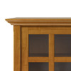 Acadian - TV Media Stand - Light Golden Brown