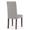 Acadian - Parson Dining Chair (Set of 2) - Cloud Gray