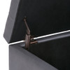 Cosmopolitan - Storage Ottoman - Stone Gray
