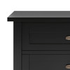 Warm Shaker - Bedside Table - Black