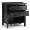 Warm Shaker - Bedside Table - Hickory Brown