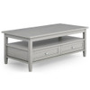 Warm Shaker - Coffee Table - Fog Gray