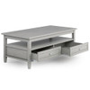 Warm Shaker - Coffee Table - Fog Gray