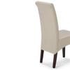 Avalon - Deluxe Parson Dining Chair (Set of 2) - Satin Cream