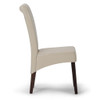 Avalon - Deluxe Parson Dining Chair (Set of 2) - Satin Cream