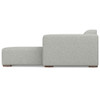 Rex - 2 Seater Sofa And Right Chaise - Gray