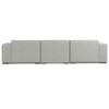 Rex - 2 Seater Sofa And Right Chaise - Gray
