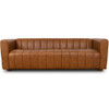 Elrosa - Channel Tufted Sofa - Brown