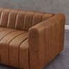 Elrosa - Channel Tufted Sofa - Brown