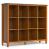 Warm Shaker - 12 Cube Storage - Brown