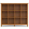 Warm Shaker - 12 Cube Storage - Brown