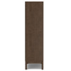 Harper - 5 Shelf Bookcase - Walnut Brown