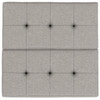 Dover - Multifunctional Lift Top Coffee Table Storage Ottoman - Gray