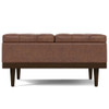 Mariah - Lift Top Table Storage Ottoman - Brown