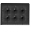 Shay - Mid Century Small Coffee Table Storage Ottoman - Distressed Black