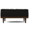 Mariah - Lift Top Table Storage Ottoman - Black
