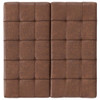 Laura - Lift Top Storage Ottoman - Brown
