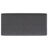 Gabbie - Rectangular Storage Ottoman - Gray
