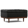 Mariah - Coffee Table Storage Ottoman - Black
