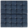 Harrison - Small Square Coffee Table Storage Ottoman - Blue