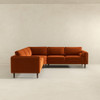 Amber - Corner Sectional Sofa - Orange