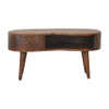 Wave Coffee Table - Chestnut