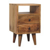 Mini Classic Open Nightstand - Oak