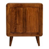 Mini Curved Chest - Chestnut