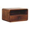 Avora - Wall Mounted Nightstand - Brown